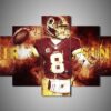 washington redskins kirk cousins sport leinwandbilder kunstdrucke 6839