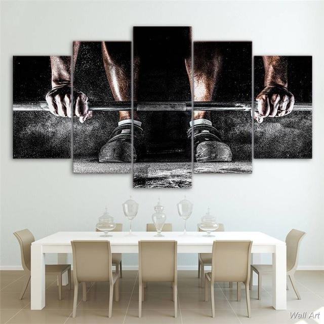 Weight Training Leinwandbilder Kunstdrucke
