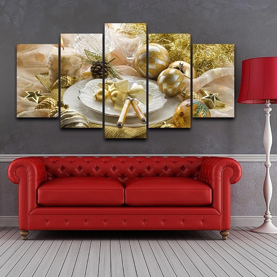 Weihnachtsbaumschmuck Leinwandbilder Kunstdrucke Rahmen