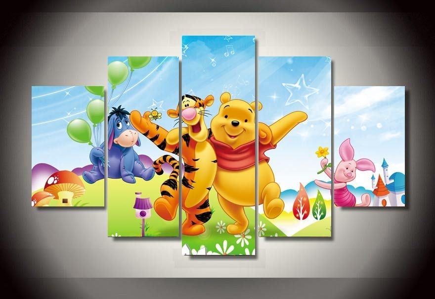 Winnie The Pooh Friends Cartoon Leinwandbilder Kunstdrucke  