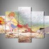 winnie the pooh karikatur leinwandbilder kunstdrucke rahmen 3788