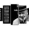 Winston Churchill Quotes Celebrity Leinwandbilder Kunstdrucke Rahmen