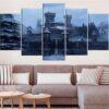 winterfell castle in game of thrones film leinwandbilder kunstdrucke rahmen 6265