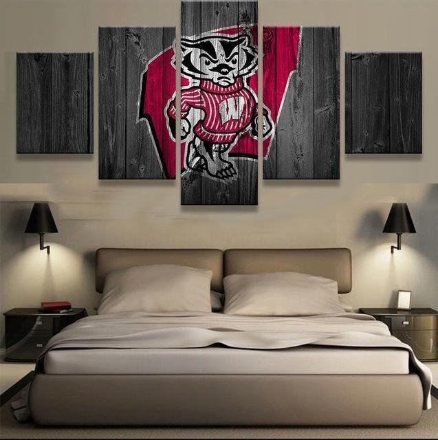 Wisconsin Badgers 1 Leinwandbilder Kunstdrucke