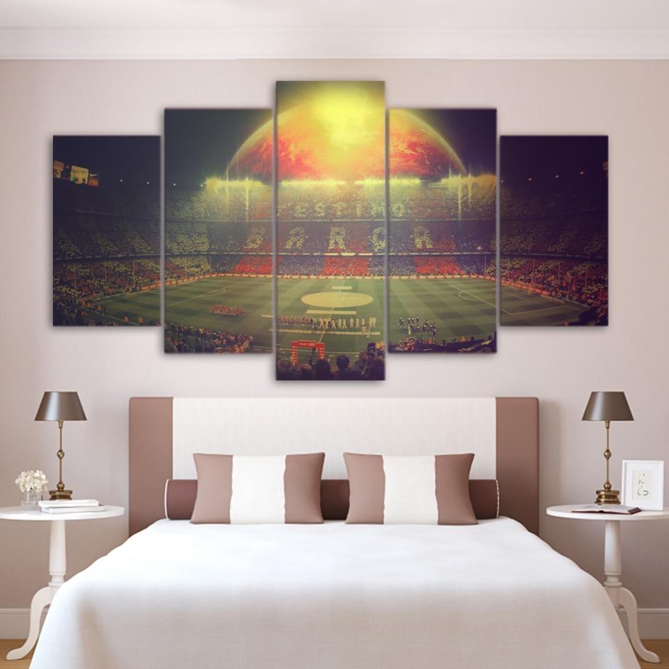 World Cup Soccer Field Leinwandbilder Kunstdrucke