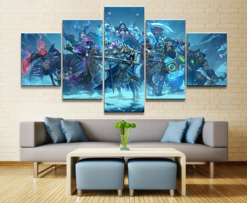 World Of Warcraft 2 Leinwandbilder Kunstdrucke Rahmen