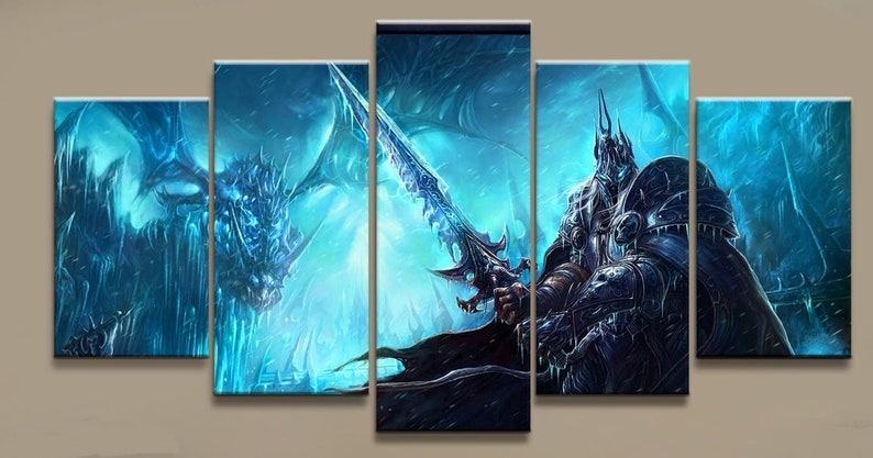 World Of Warcraft 3 Leinwandbilder Kunstdrucke Rahmen
