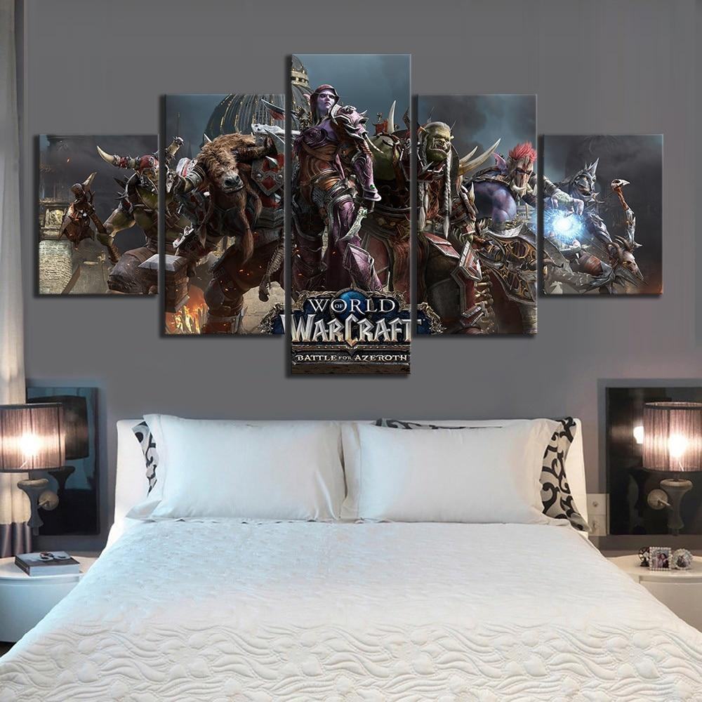 World Of Warcraft Poster 3 World Of Warcraft Gaming Leinwandbilder Kunstdrucke Rahmen