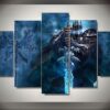 Wrath Of The Lich King World Of Warcraft Gaming Leinwandbilder Kunstdrucke wrath of the lich king world of warcraft gaming leinwandbilder kunstdrucke 3297