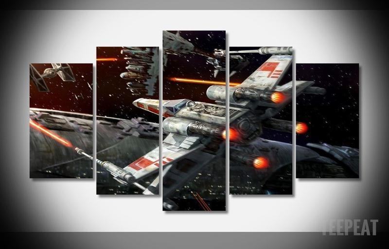 X wing Movie Leinwandbilder Kunstdrucke  