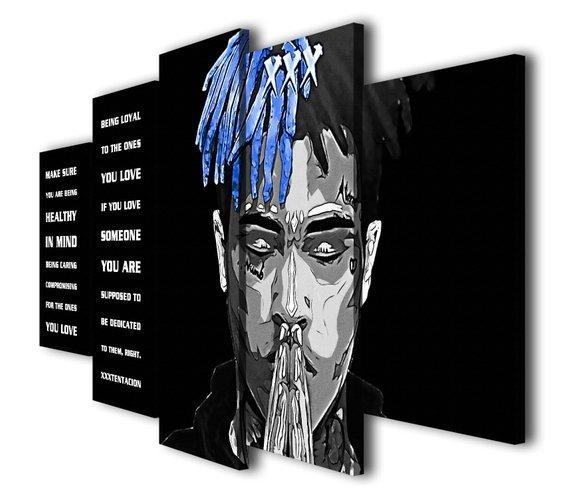 Xxxtentacion Quotes Custom Abstract Leinwandbilder Kunstdrucke   