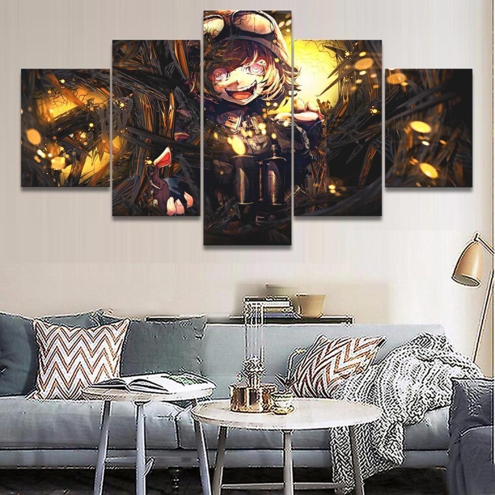 Youjo Senki Tanya Degurechaff Anime Leinwandbilder Kunstdrucke Rahmen
