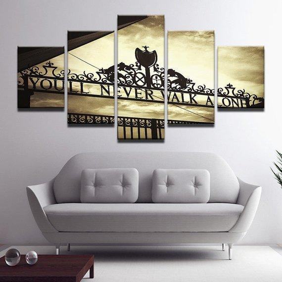 Youll Never Walk Alone Liverpool 1 Leinwandbilder Kunstdrucke