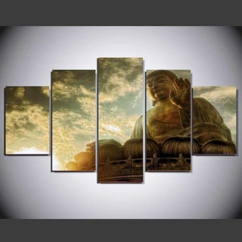 Zen Buddha Religion Leinwandbilder Kunstdrucke Rahmen