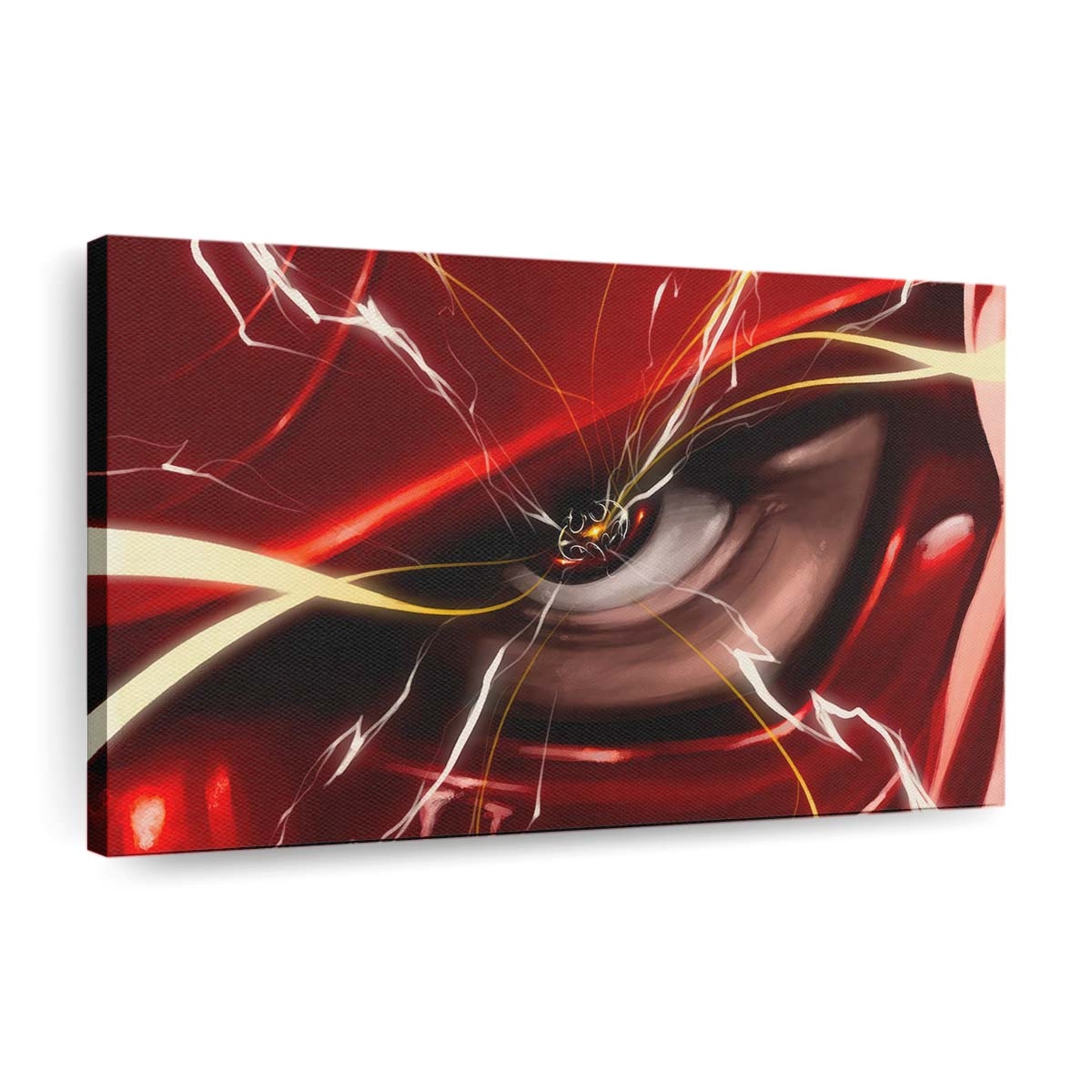 The Flash Artwork Leinwandbild – DC Comics Wandbild für Fans