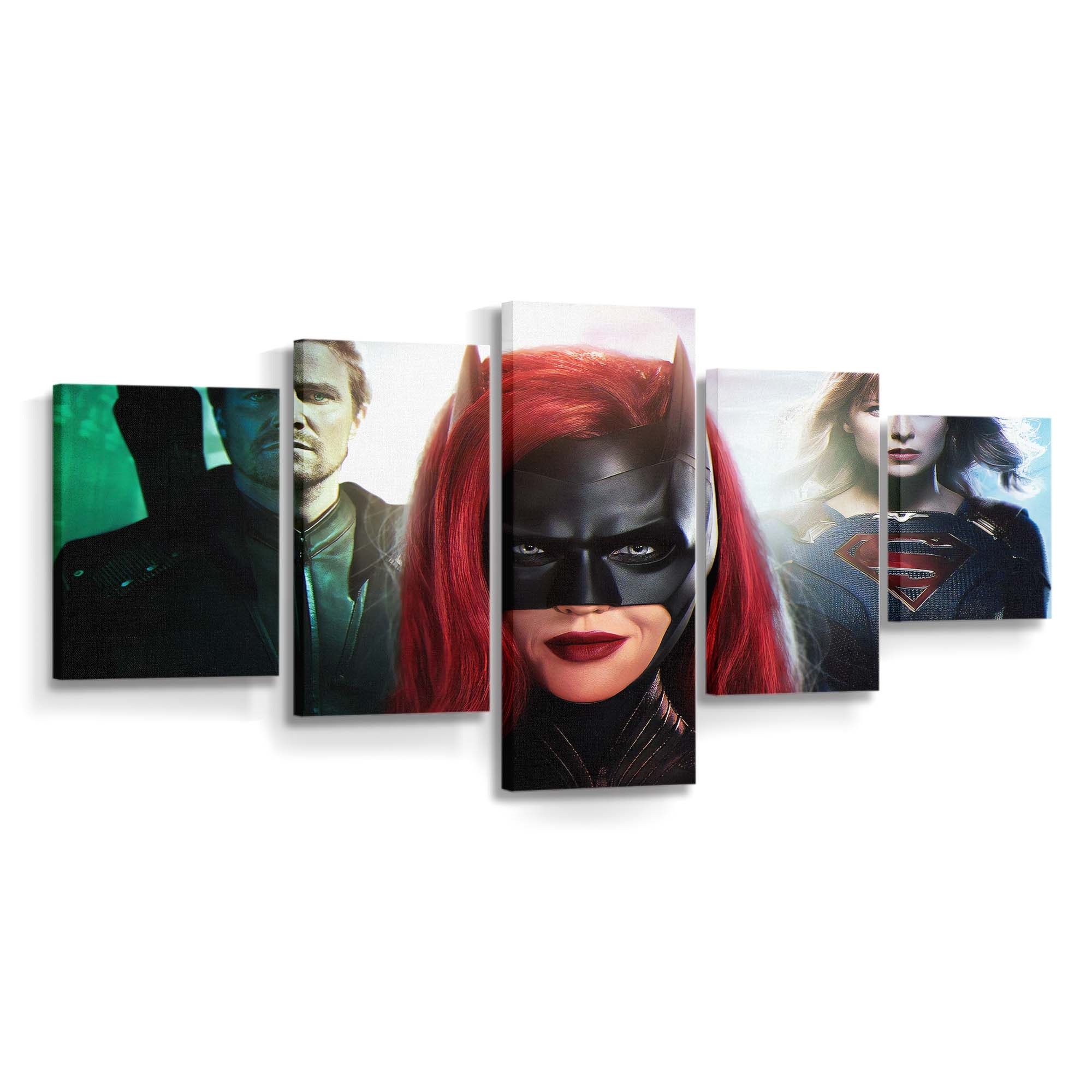 Flash Dc Arrowverse Leinwandbild – DC Comics Wandbild für Fans