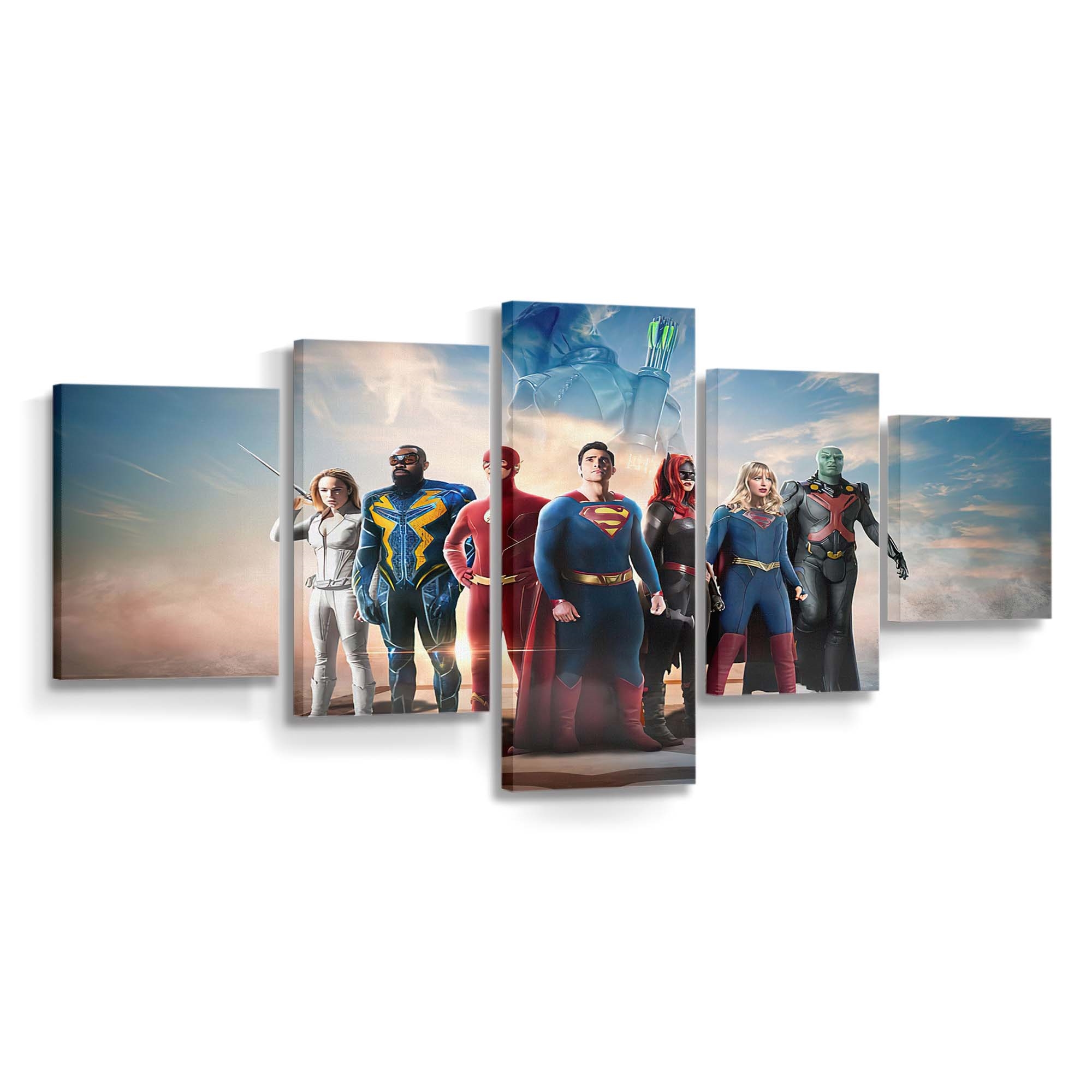 Flash Dc Cw 2020 Leinwandbild – DC Comics Wandbild für Fans
