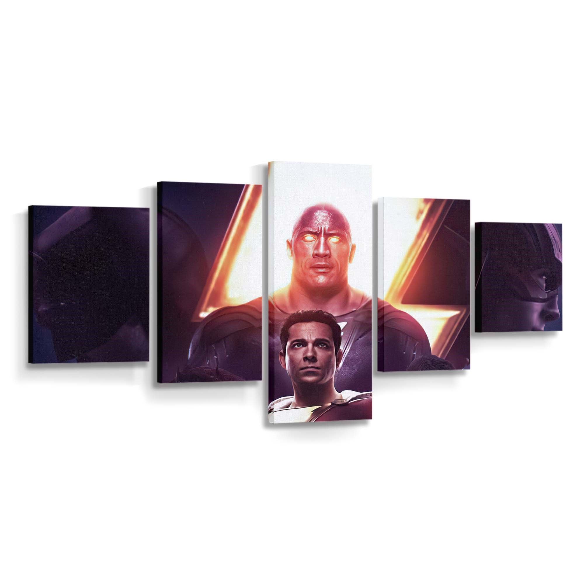 Flash Dc Fandome Poster Leinwandbild – DC Comics Wandbild für Fans