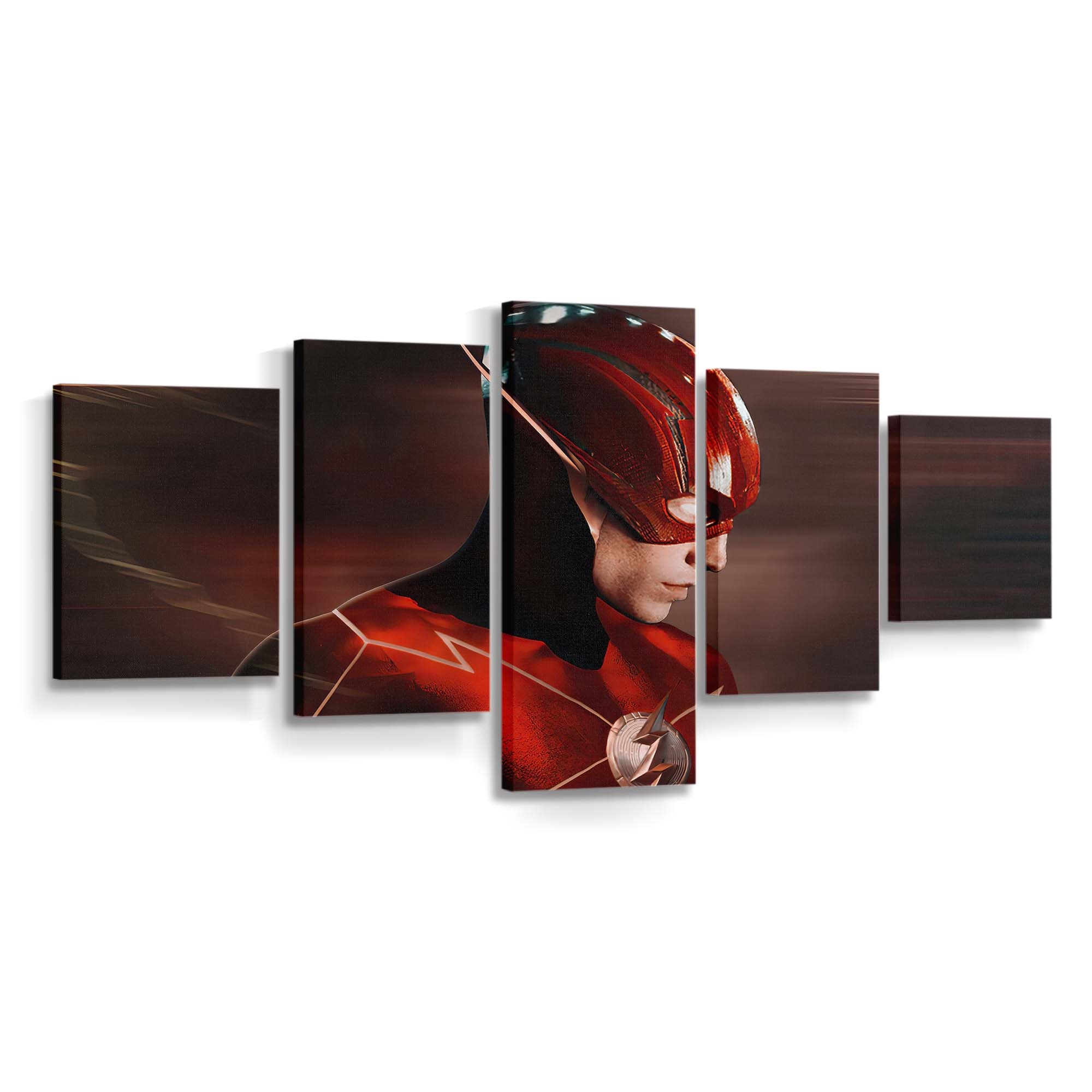 Ezra Miller As The Flash Leinwandbild – DC Comics Wandbild für Fans