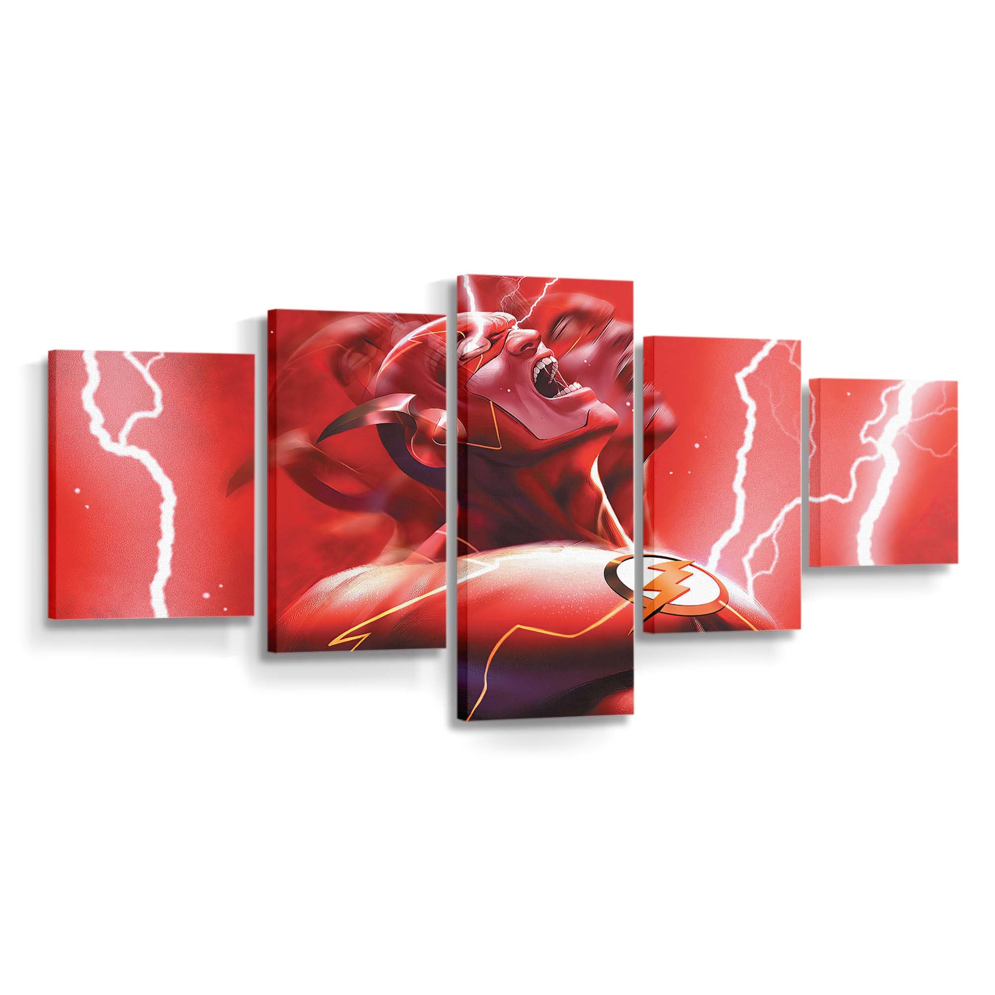 Flash 2020 Leinwandbild – DC Comics Wandbild für Fans