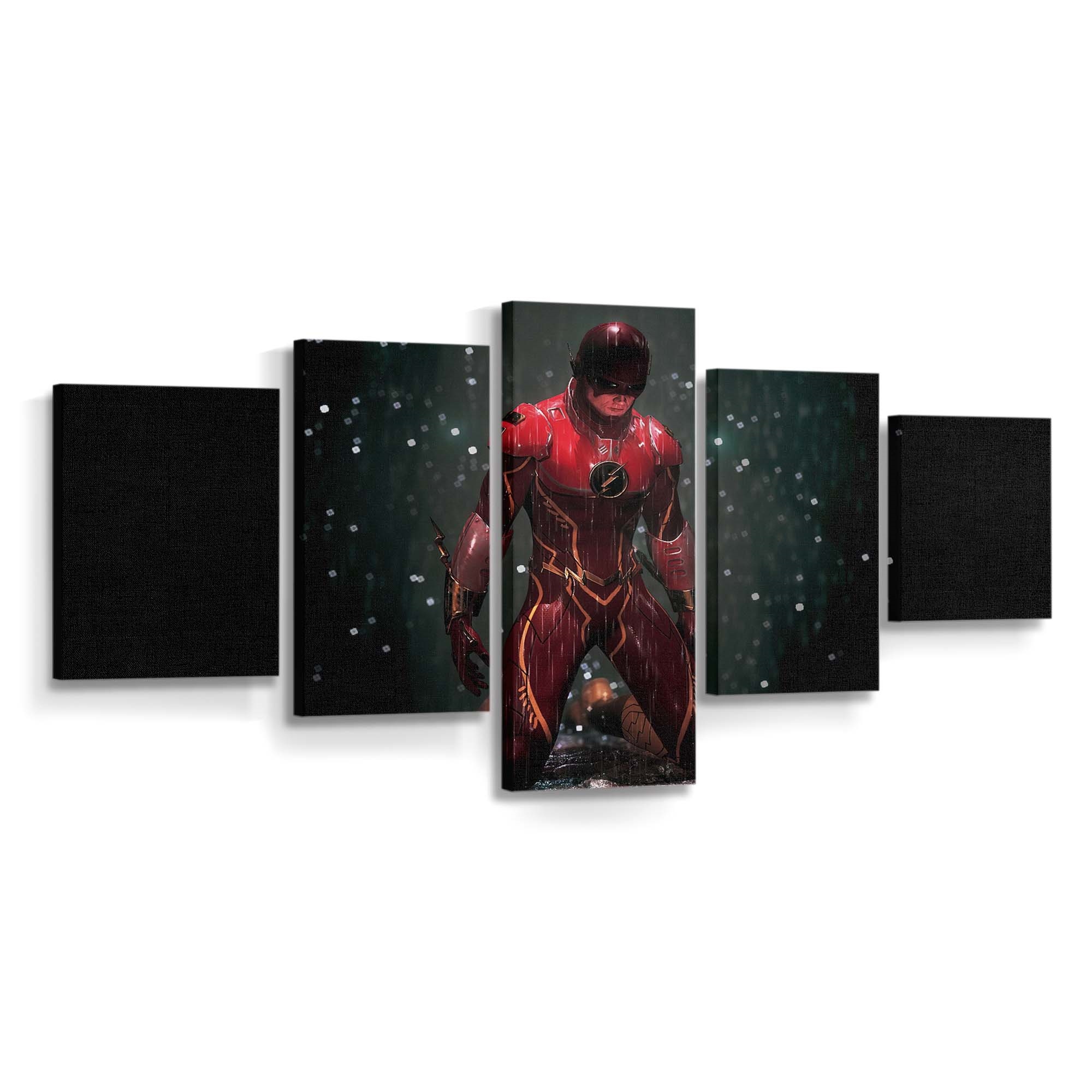 Flash 4K2020 Leinwandbild – DC Comics Wandbild für Fans