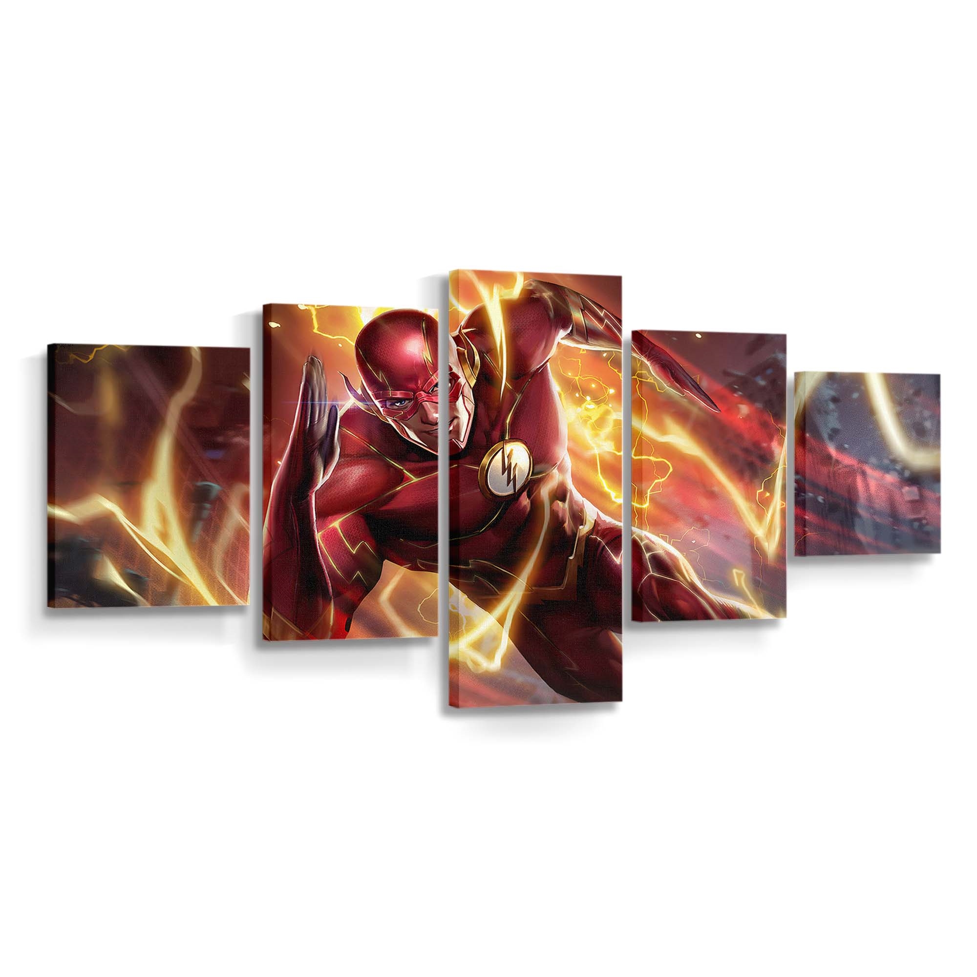 Flash Arena Of Valor Leinwandbild – DC Comics Wandbild für Fans