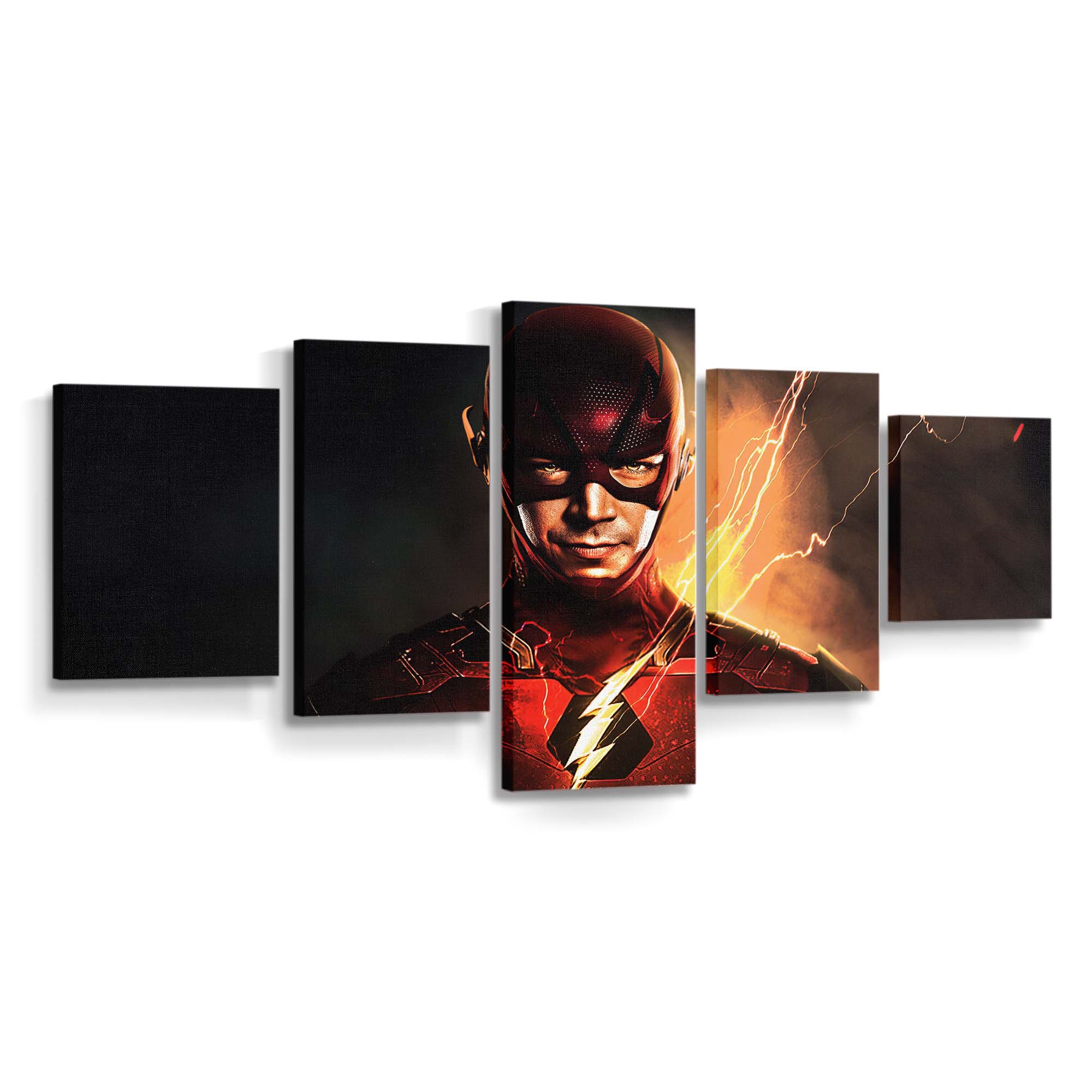 Flash Barry Allen Leinwandbild – DC Comics Wandbild für Fans