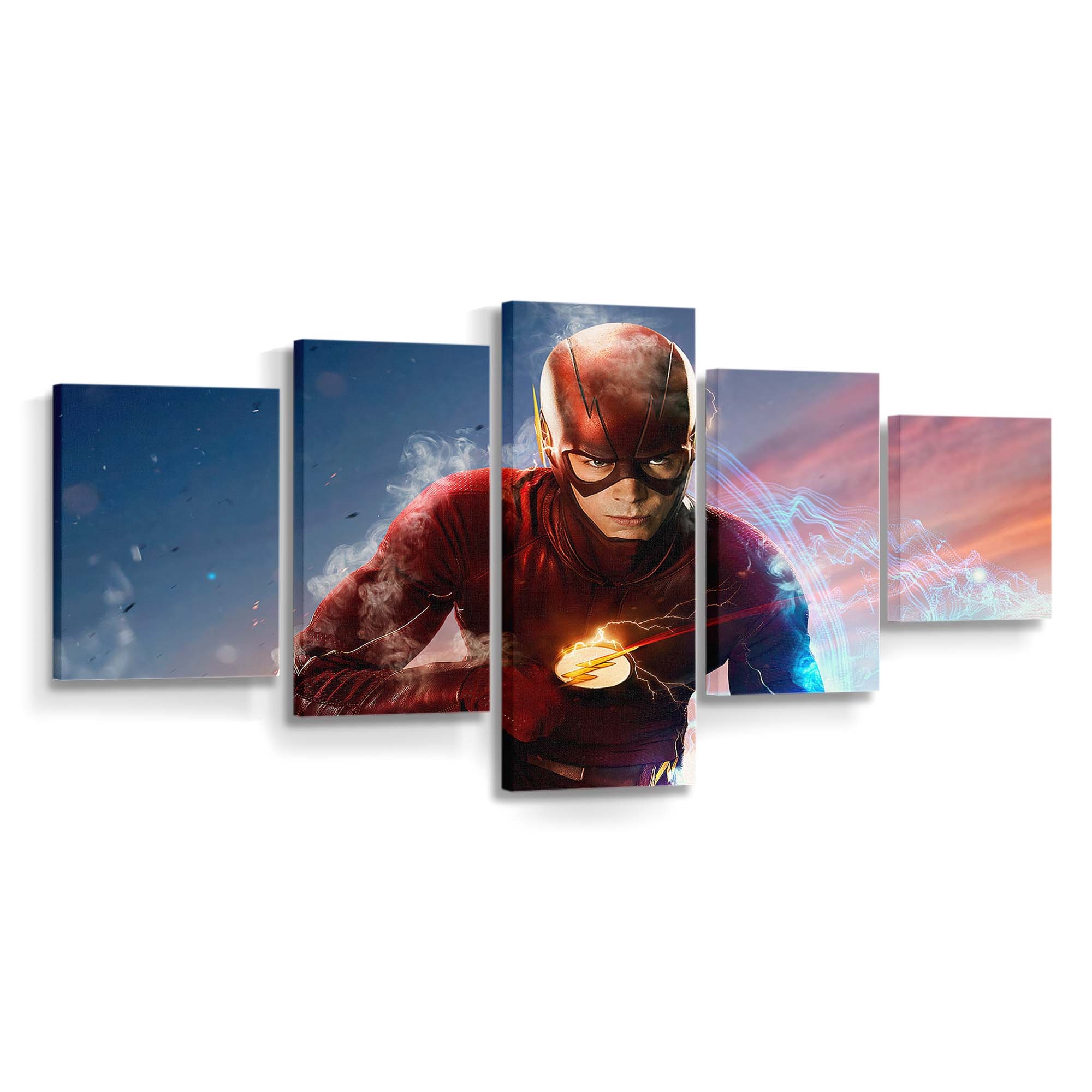 Flash Barry Allen Tv Series Leinwandbild – DC Comics Wandbild für Fans