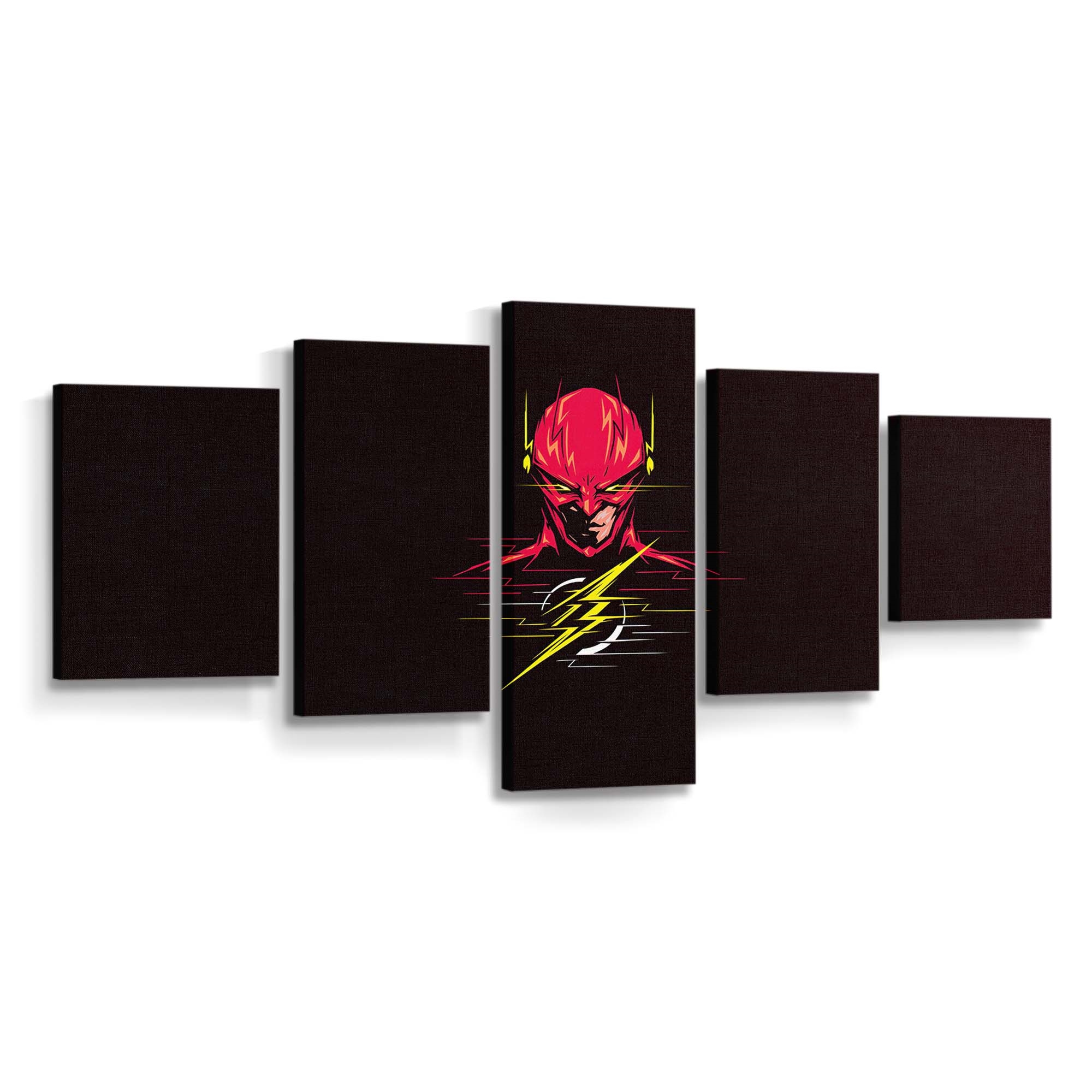 Flash Dark Oled Leinwandbild – DC Comics Wandbild für Fans