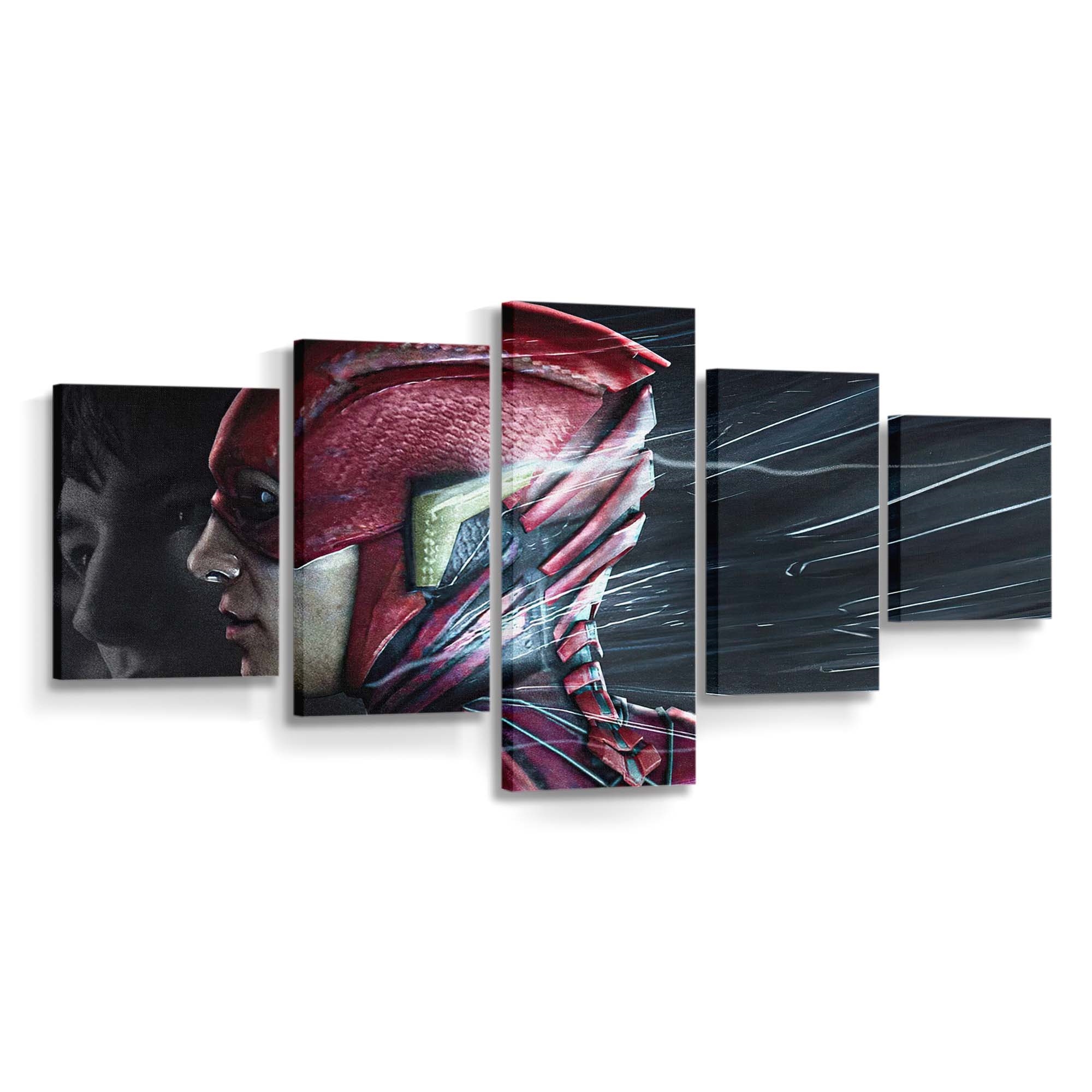 Flash Justice League Zack Synder Cut Leinwandbild – DC Comics Wandbild für Fans