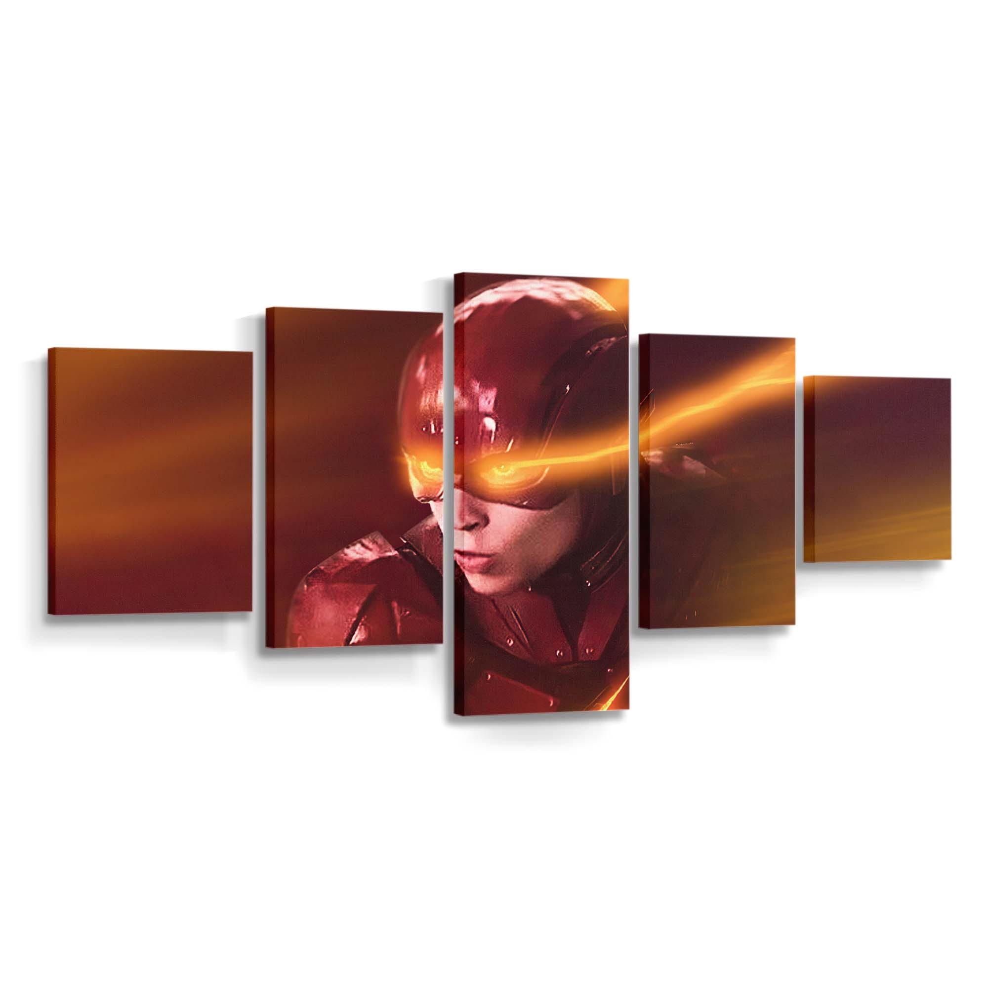 Flash Runner Leinwandbild – DC Comics Wandbild für Fans