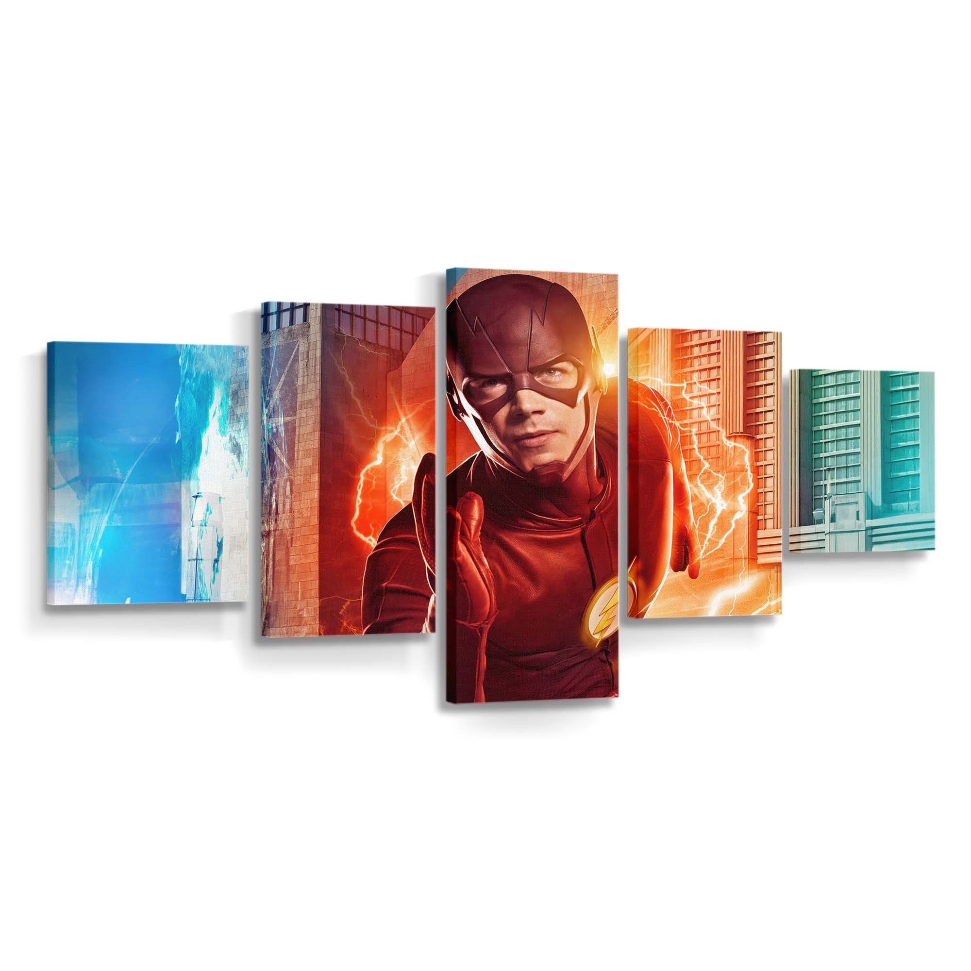 Flash Season 9 Leinwandbild – DC Comics Wandbild für Fans