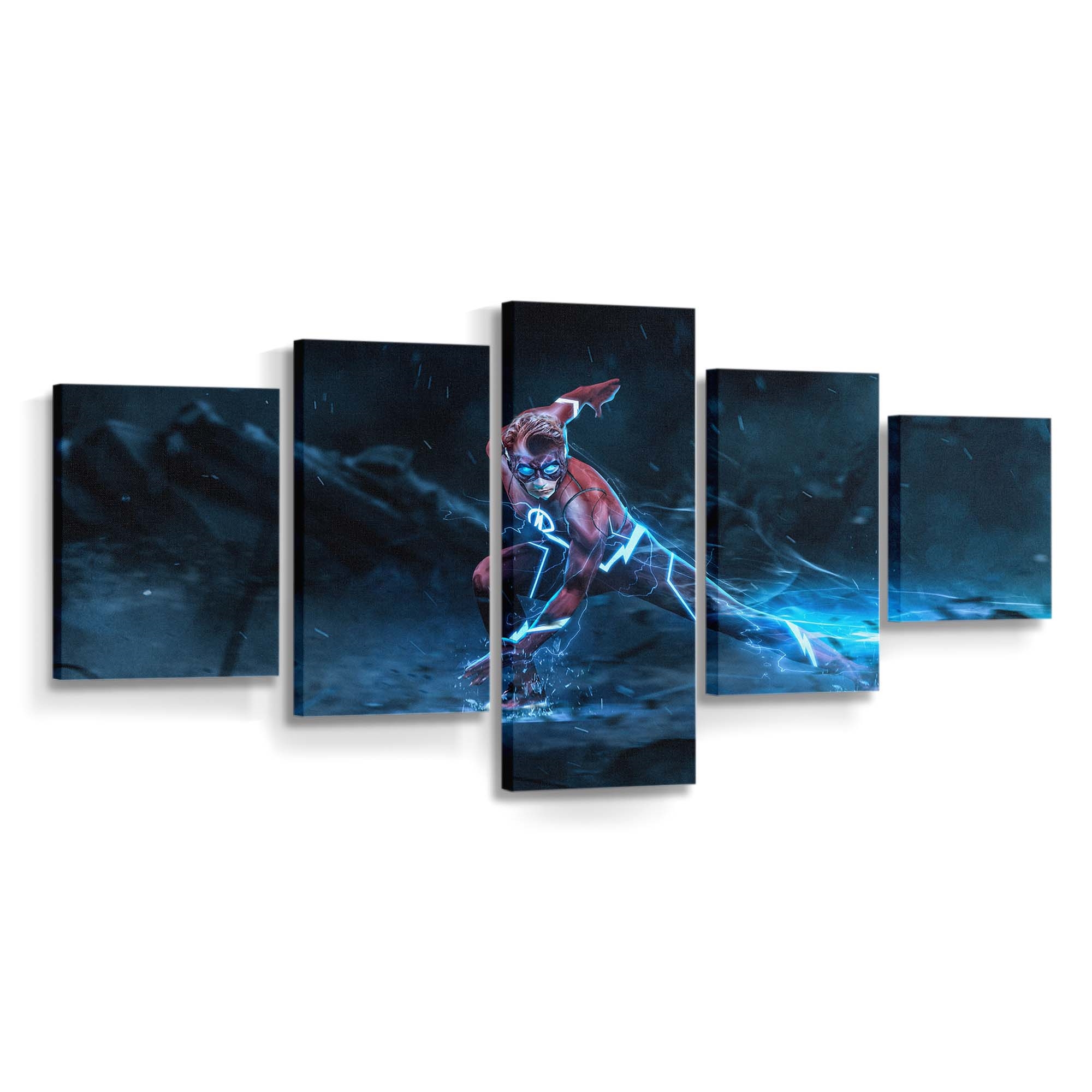 Flash Leinwandbild – DC Comics Wandbild für Fans