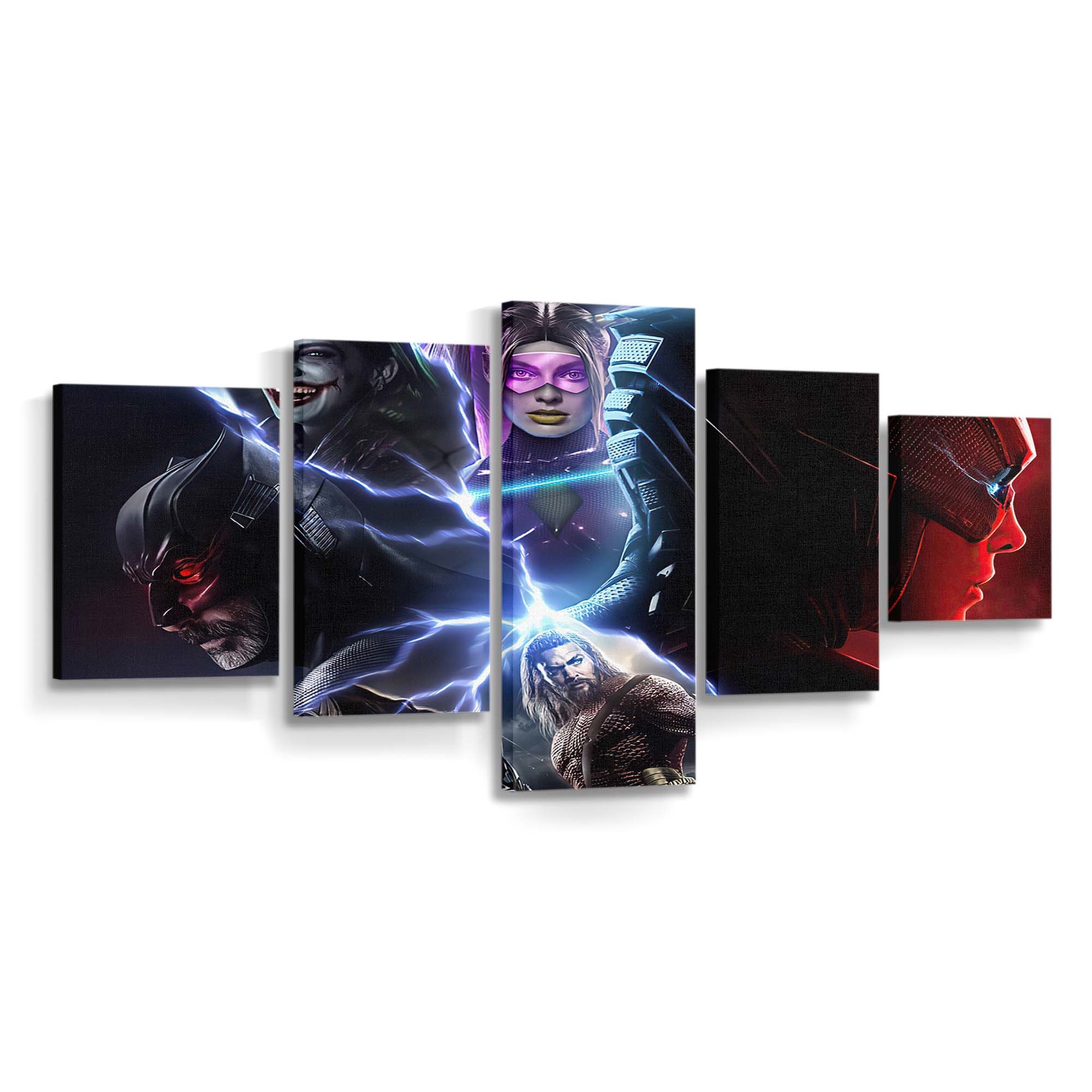 Flashpoint Leinwandbild – DC Comics Wandbild für Fans