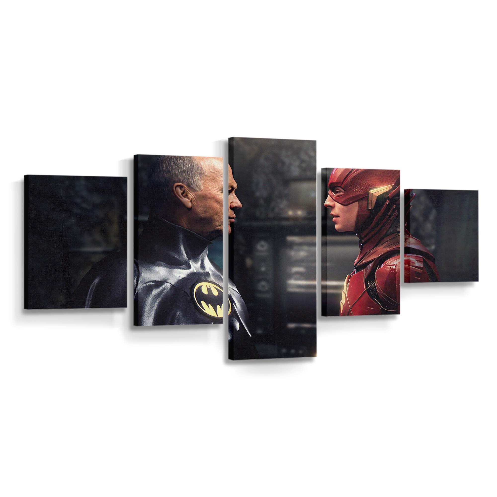 Flashpoint Batman Returns Leinwandbild – DC Comics Wandbild für Fans