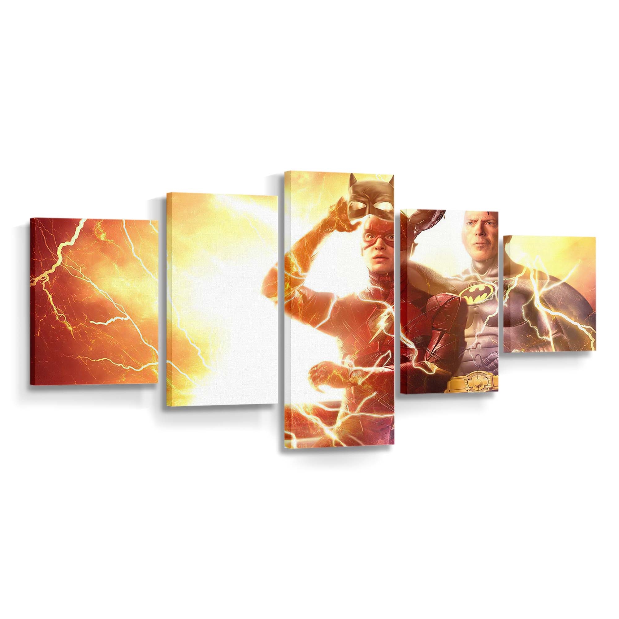 Flashpoint Comic Book Series Leinwandbild – DC Comics Wandbild für Fans
