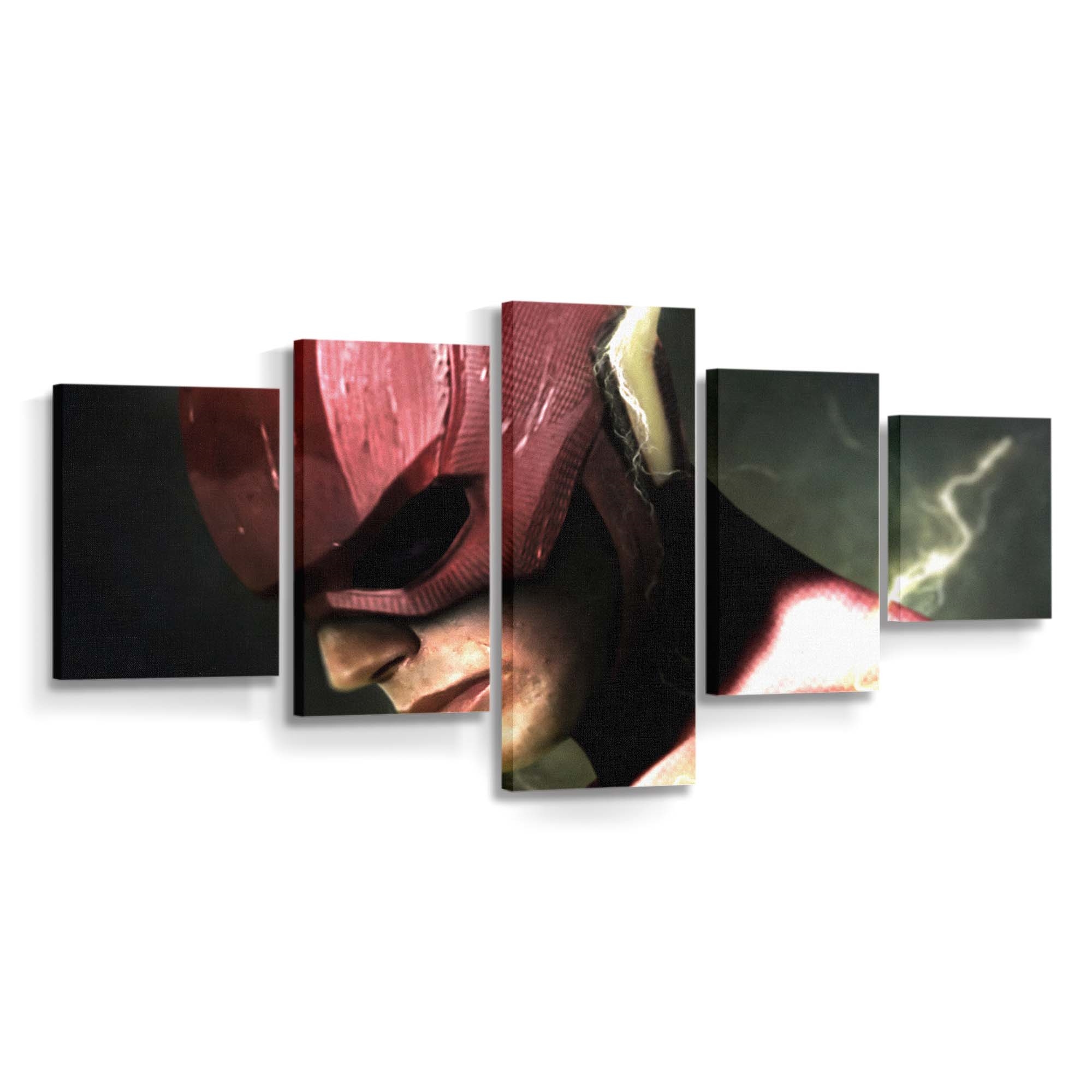 Flashpoint Ezra Millers The Flash Leinwandbild – DC Comics Wandbild für Fans