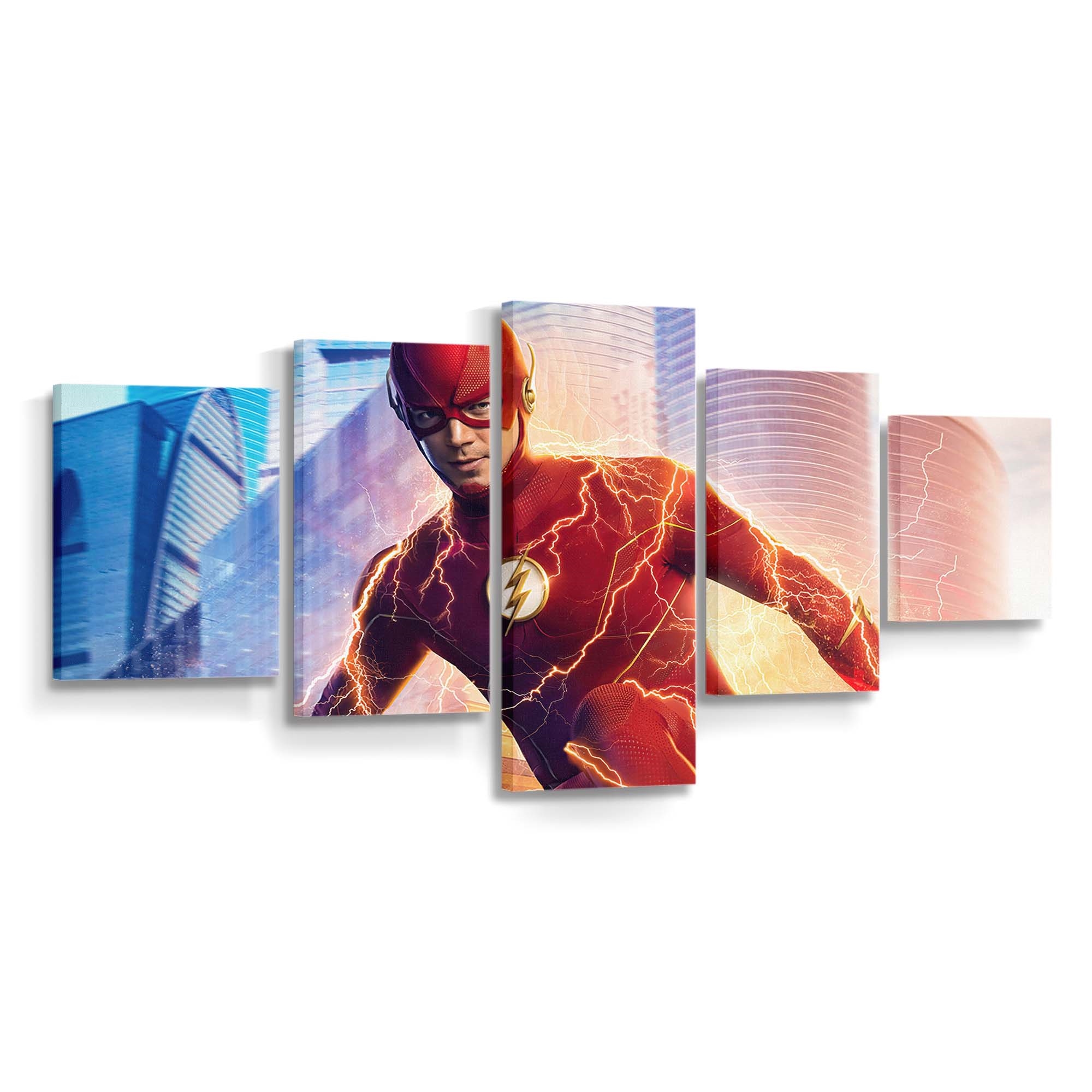 Grant Gustin The Flash 2022 Leinwandbild – DC Comics Wandbild für Fans