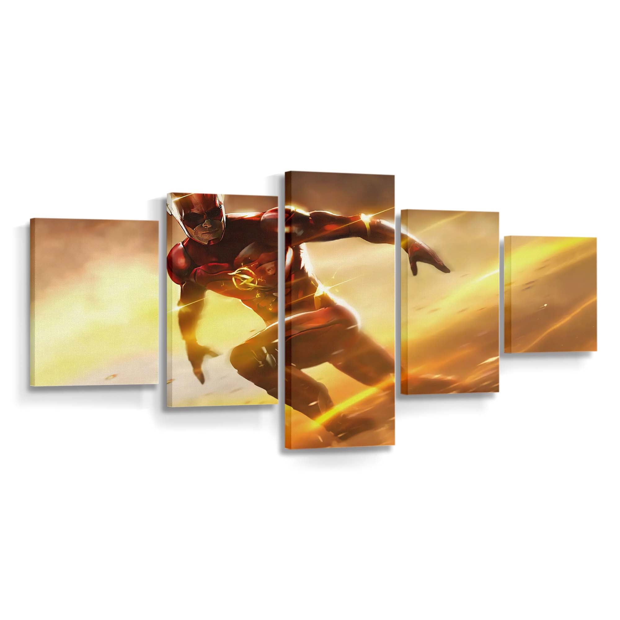 Lucas Till Concept Art As The New Flash Leinwandbild – DC Comics Wandbild für Fans