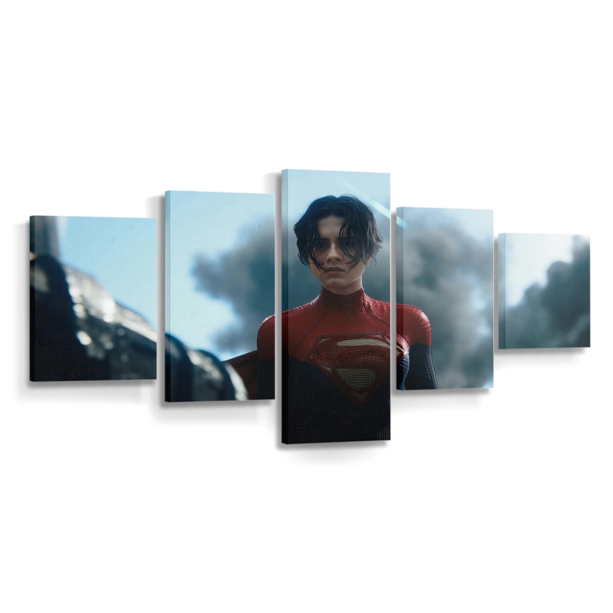 Sasha Calle As Supergirl In The Flash Leinwandbild – DC Comics Wandbild für Fans