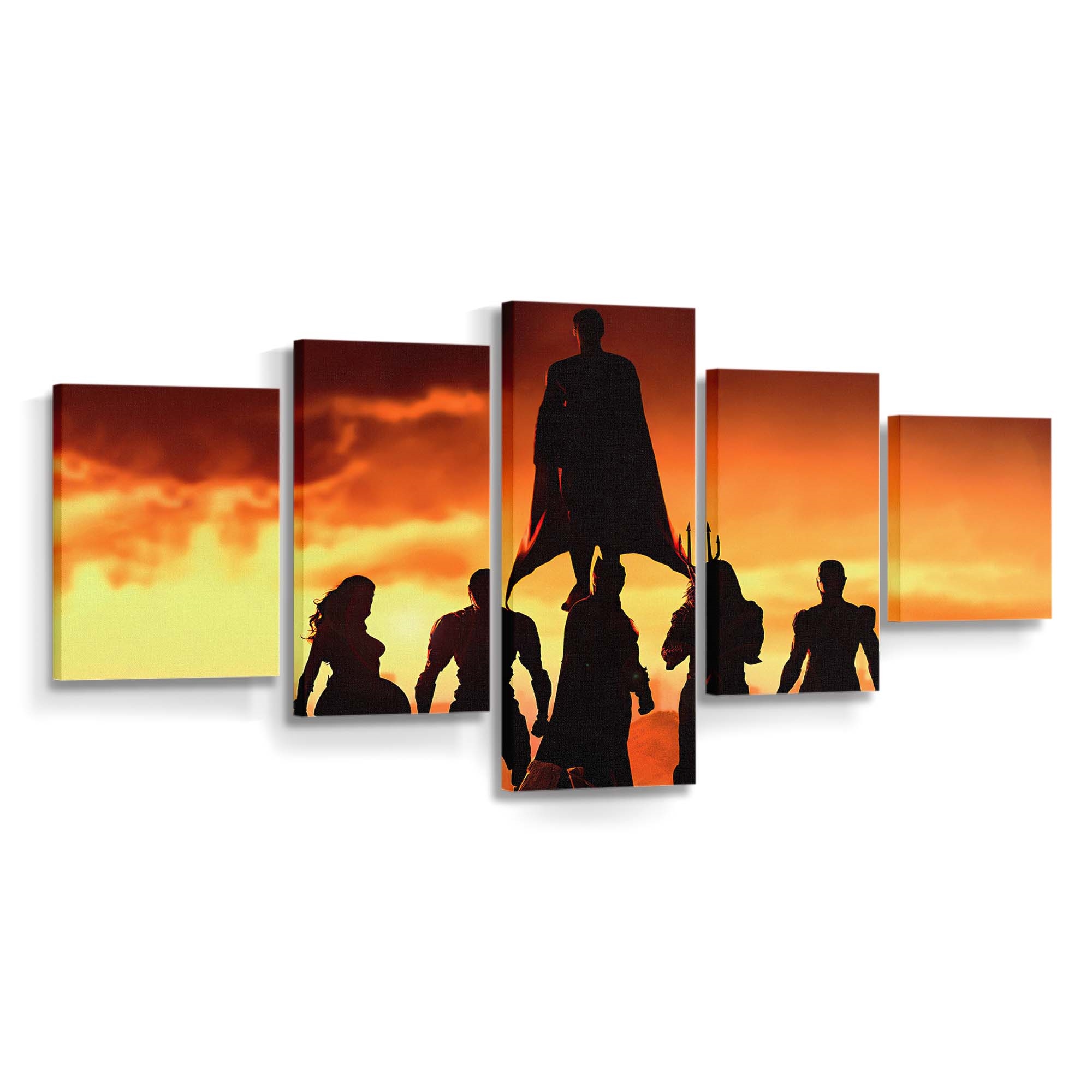 Flash Snydercutposter Leinwandbild – DC Comics Wandbild für Fans