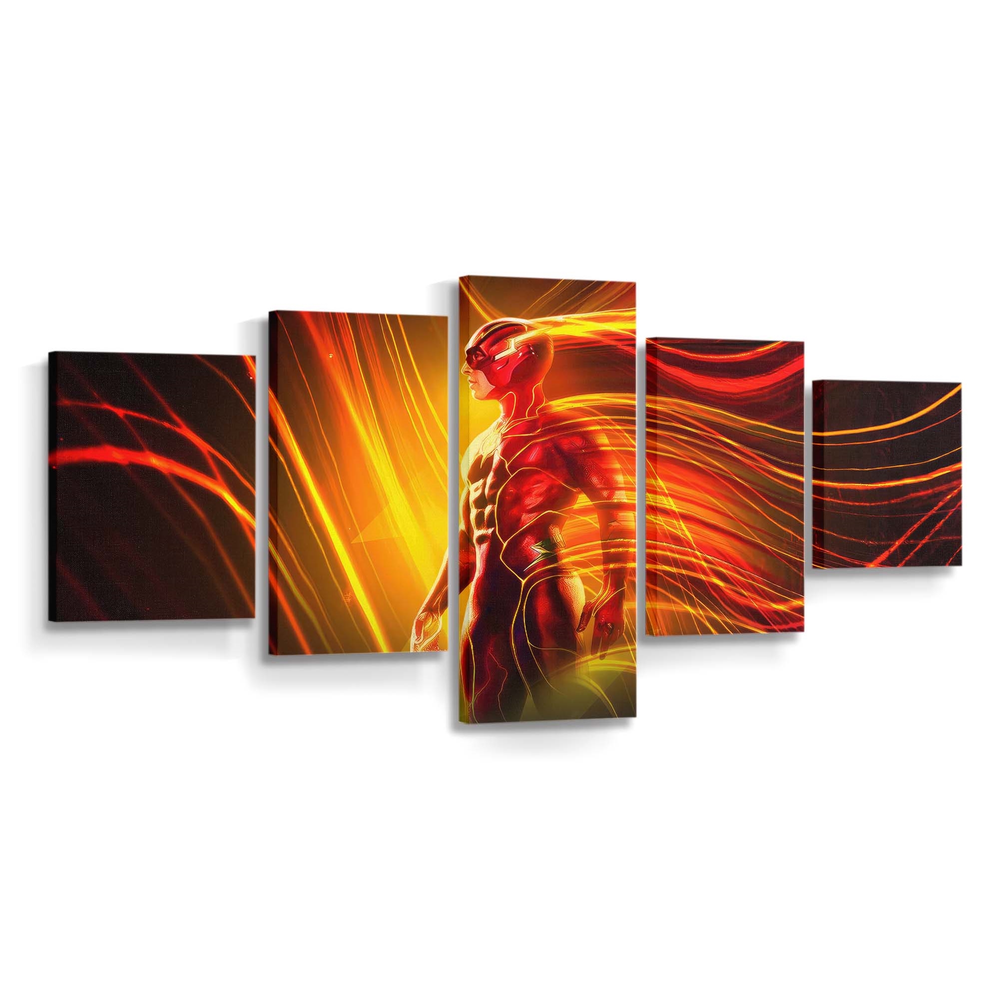 The Fastest Hero Alive The Flash Leinwandbild – DC Comics Wandbild für Fans