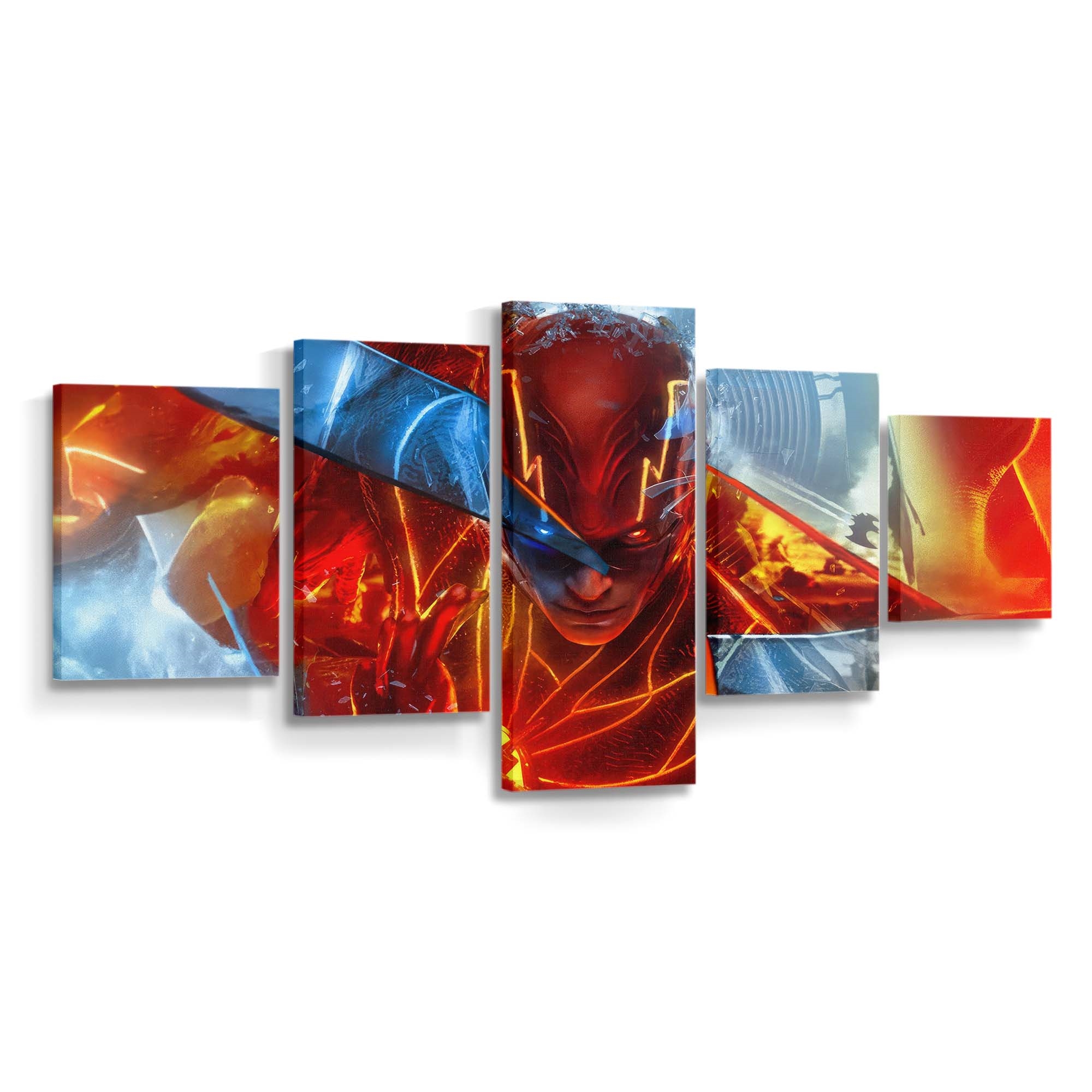 The Fastest Man Alive The Flash Leinwandbild – DC Comics Wandbild für Fans