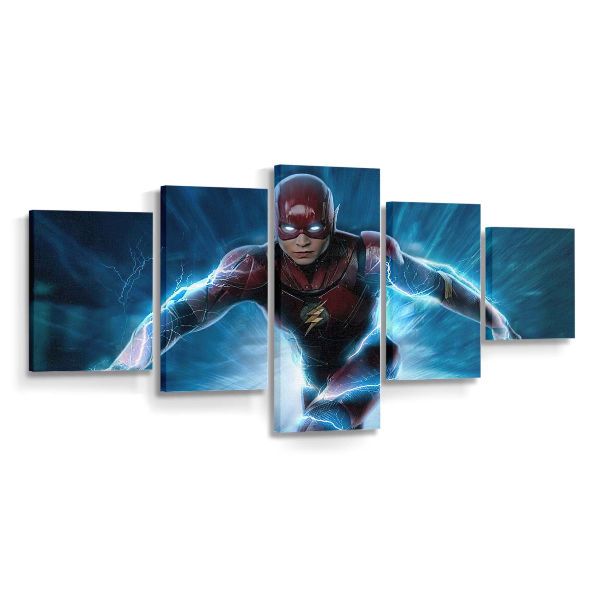 The Flash 2022 Movie Leinwandbild – DC Comics Wandbild für Fans
