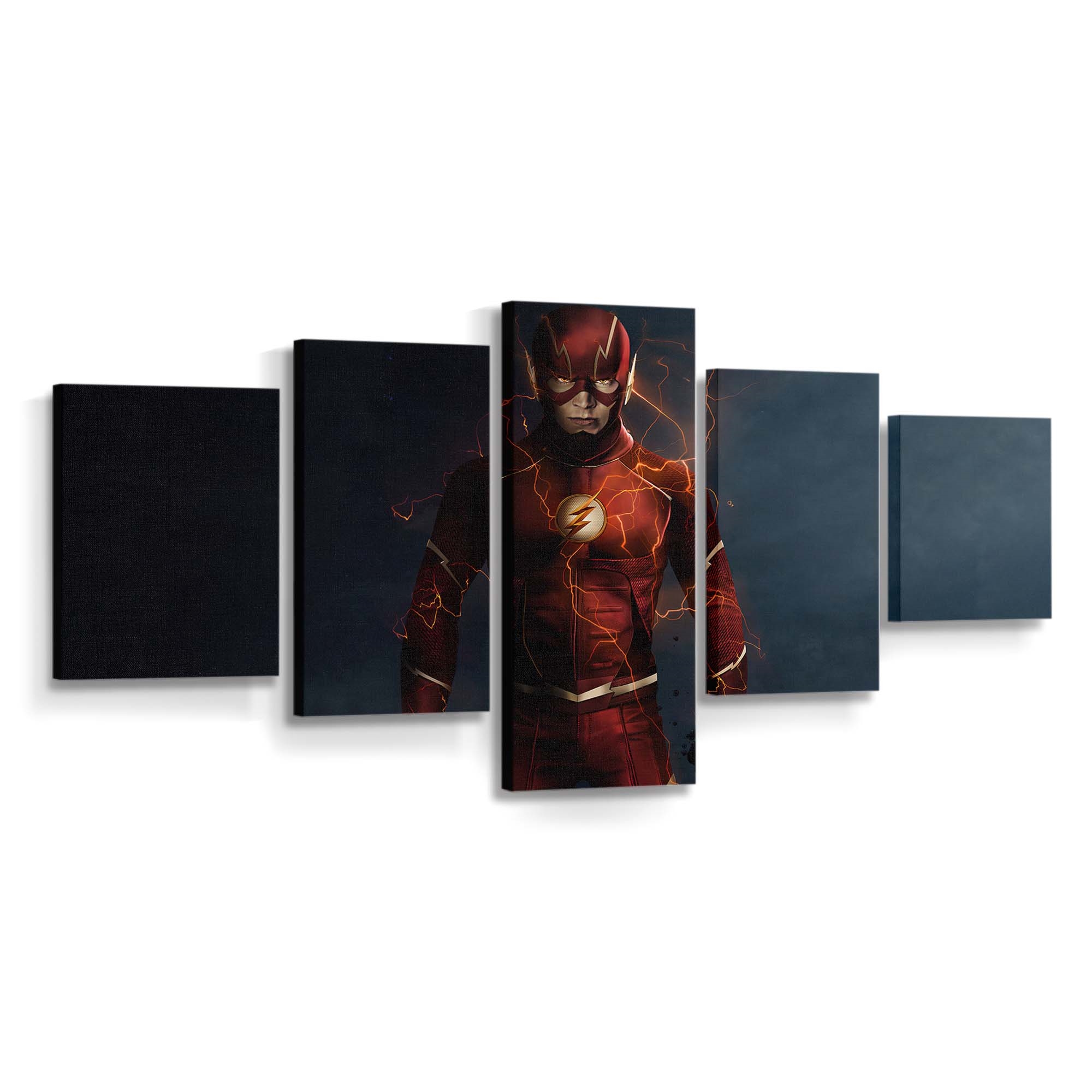 The Flash Barry Allen Leinwandbild – DC Comics Wandbild für Fans