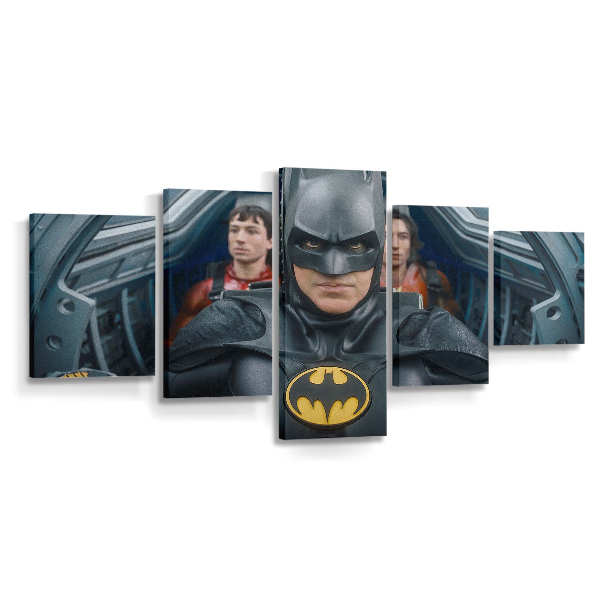The Flash Featuring Michael Keaton Batman Leinwandbild – DC Comics Wandbild für Fans