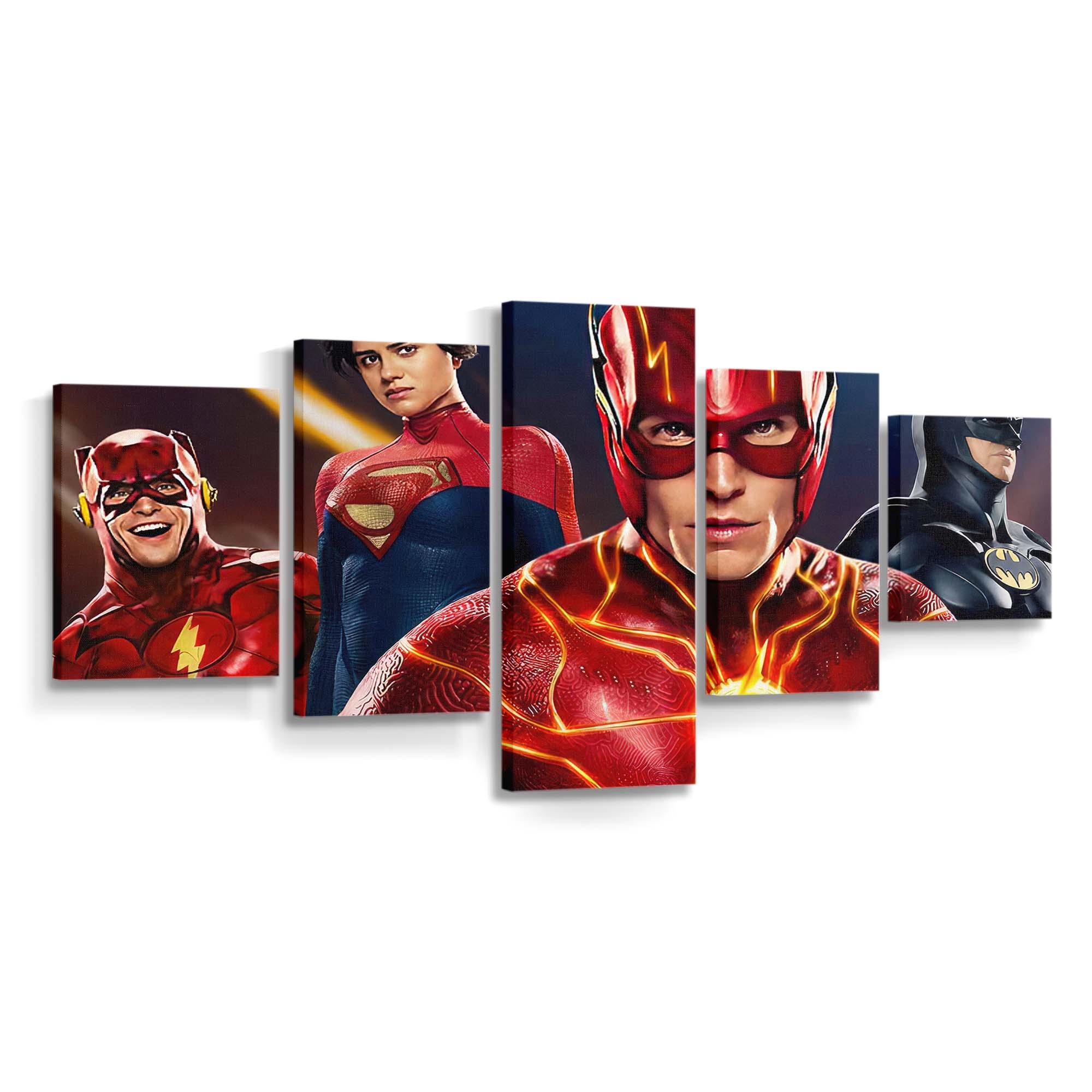 The Flash International Poster Leinwandbild – DC Comics Wandbild für Fans