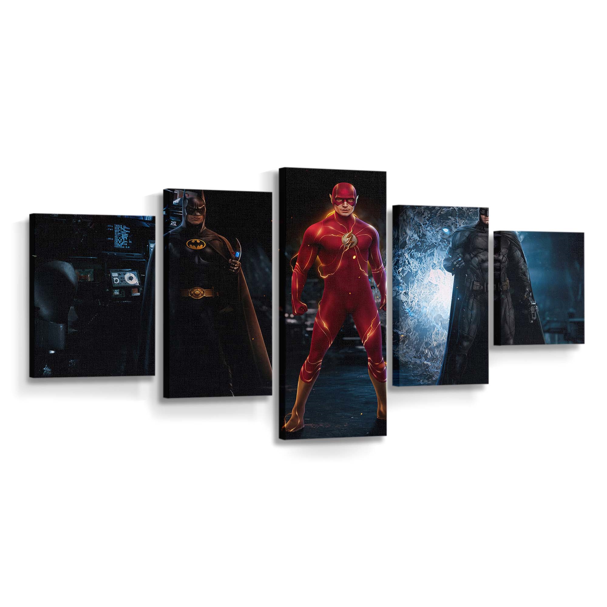 The Flash Movie 2022 Leinwandbild – DC Comics Wandbild für Fans