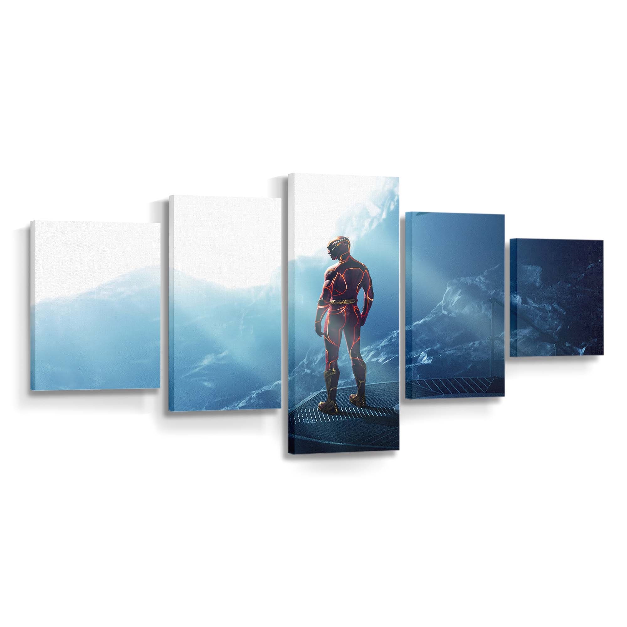 The Flash Movie 2023 Leinwandbild – DC Comics Wandbild für Fans