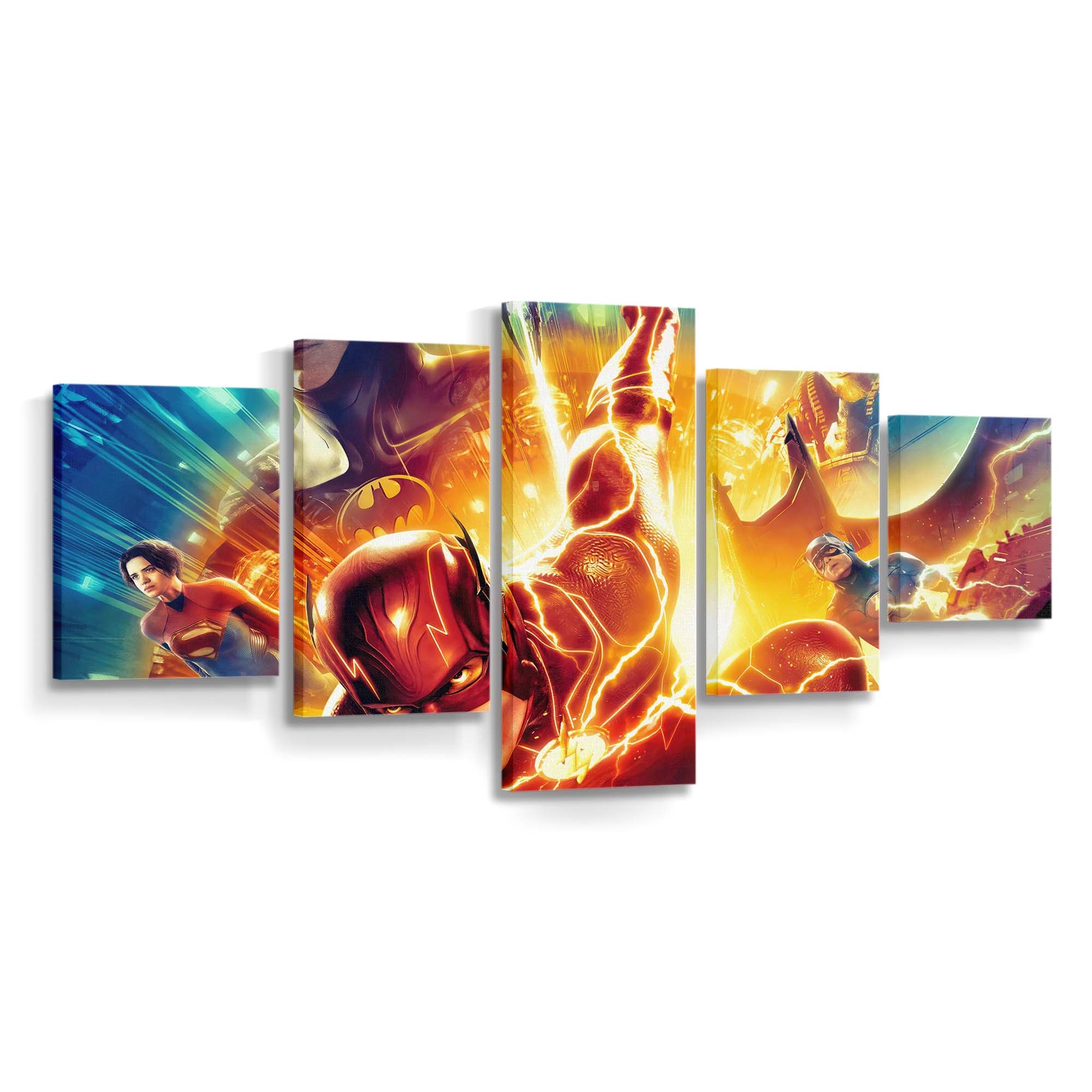 The Flash Movie Chinese Poster Imax Leinwandbild – DC Comics Wandbild für Fans